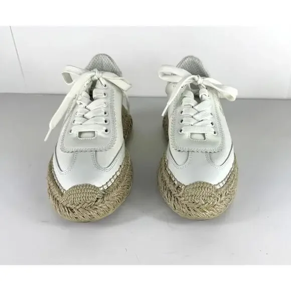 Christian Louboutin Women’s Espasneak Espadrille Sneakers White EU 37 US 7 - Picture 2 of 10